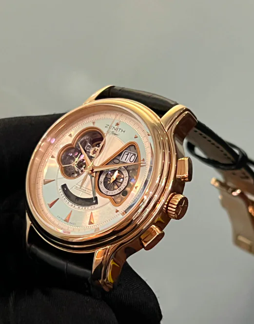 Zenith El Primero Chronomaster XXT Open Grande Date Ref. 18 1260 4039/B 18kt. Pink Gold Chrono